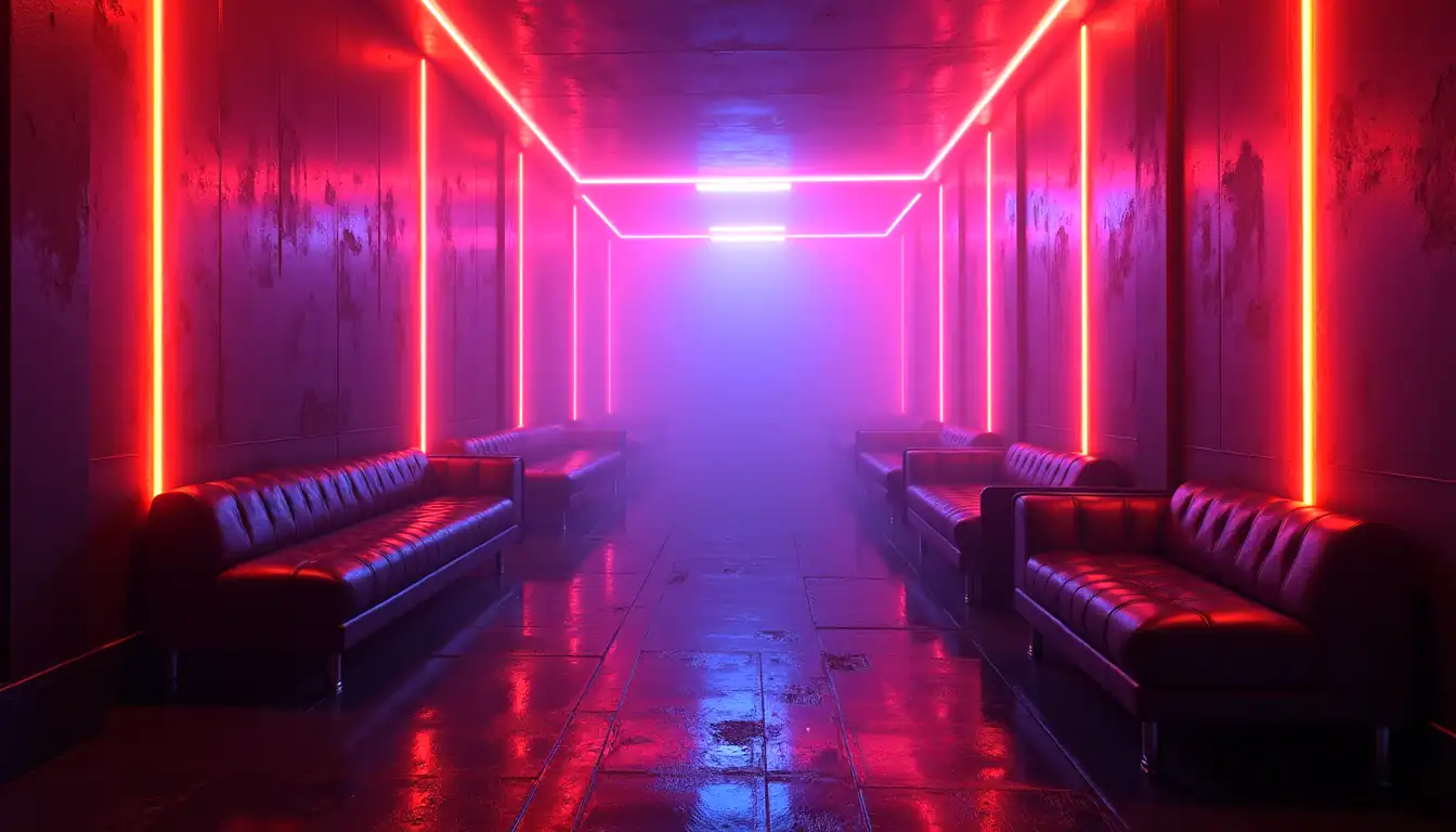 RocketPlay Casino Cyberpunk Slot Interface