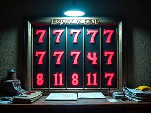 Legacy of Dead pokie artwork at RocketPlay Casino